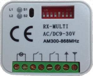 RX-Multi ontvangerset met handzenders